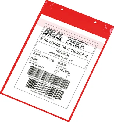 Obrázek produktu pro DJOIS etiketovací kapsa neodymová 170103 A4 červená 5 ks / balení.
