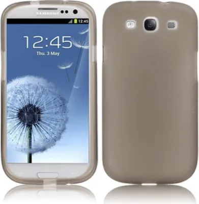 Produktbild von Schutzhülle TPU Case für Case Handy Samsung I9300 Galaxy S3 Transparent Schwarz