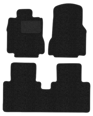 Image de Tapis de sol en moquette pour Mercedes Vaneo W414 2001-2005 (monospace) – jeu 4 pièces, anthracite, sur mesure – Wielganizator ANTHRA