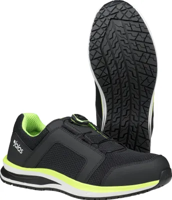 Produktbild von Jalas Tempus 5668 BOA Sicherheitshalbschuh S1P nach EN ISO 20345:2011 S1P ESD SRC schwarz Größe 44