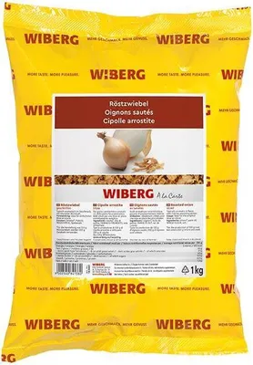 Produktbild von Wiberg-Röstzwiebel, geschnitten 1 kg