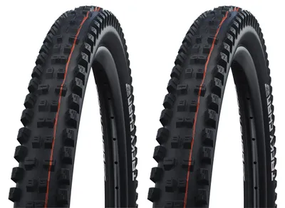 Produktbild von 2x Schwalbe Tacky Chan 62-622 Super Trail TL-Easy Faltreifen 29x2.40