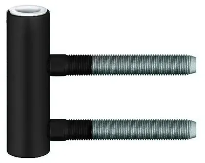 Produktbild von V 4400 WF Simonswerk Rahmenteil (Oberfläche: schwarz - RAL 9005) Oberfläche: schwarz - RAL 9005