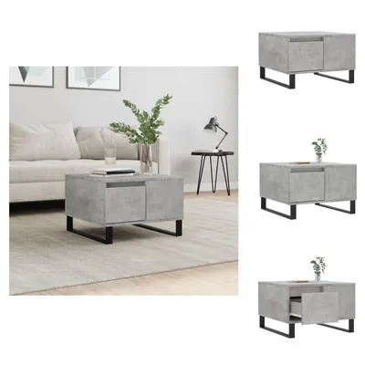 Produktbild von vidaXL Couchtisch Betongrau 55x55x36,5 cm Holzwerkstoff -  Couchtische