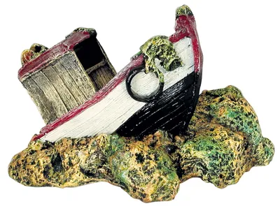 Produktbild von 861206 Aquariendeko Fischkutter Aquarium Schiffswrack Schiff Aquariendekoration Aquariendeko Fischkutter Aquarium Schiffswrack Schiff Aquariendekoration Zolux