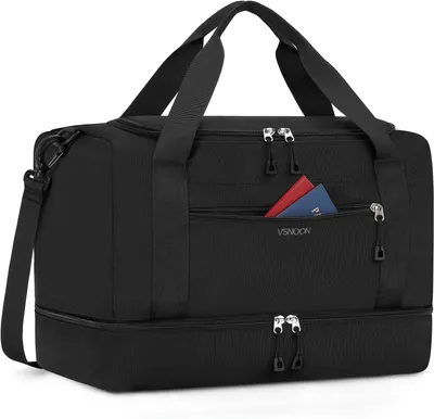 Obrázek produktu pro Cestovní taška do kabiny, rozměry 40x30x20 cm, tmavě černá, vhodná pro letecké společnosti Ryanair a EasyJet