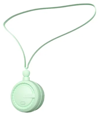 Produktbild von Zimilo Mini Ventilator 3 in 1, Tragbar Nackenventilator, Handventilator und Tischventilator, Akku, 3 Windstufen, 360° drehbar, Type C, Grün