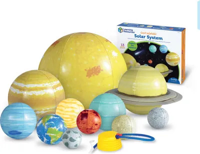 Produktbild von Learning Resources Lernspielzeug - Aufblasbares Sonnensystem Set