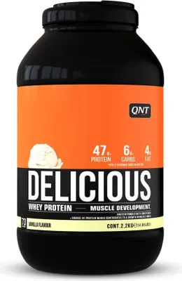 Produktbild von QNT Delicious Whey Protein – 2,2 kg Vanilla
