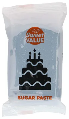 Produktbild von Sweet Value Fondant Black / Schwarz 200 g
