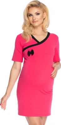 Produktbild von PeeKaBoo Umstandsnachthemd für Damen Boiling fuchsie S/M
