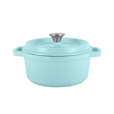 Produktbild von Emaillierter Gusseisentopf mit Deckel 2,2L von Vintage Cuisine