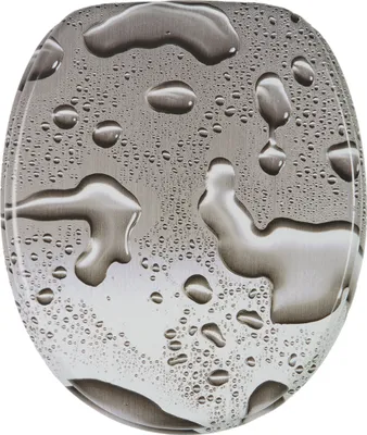 Produktbild von SANILO® WC-Sitz mit Absenkautomatik Dewdrop, Toilettendeckel direkt vom Hersteller, Klodeckel, Klobrille, WC Deckel, Toilettensitz, Toilettenbrille