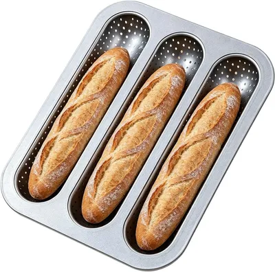 Immagine prodotto di Teglia per la cottura di panini lunghi e baguette