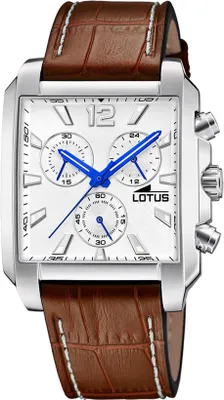 Produktbild von Lotus Herren Uhr Classic Elegant Leder Armbanduhr braun UL18851/1
