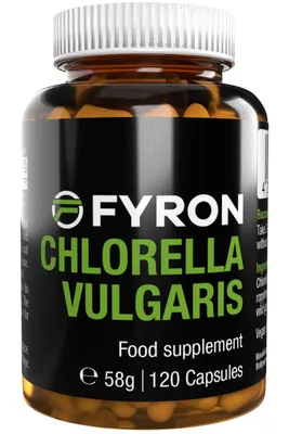 Obrázok produktu pre Fyron Chlorella Vulgaris – 120 kapsúl