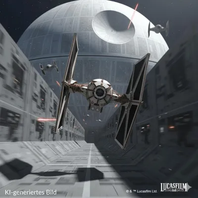Productafbeelding van Ugears Star Wars TIE Fighter™ constructieset. Geschikt voor kinderen. One size
