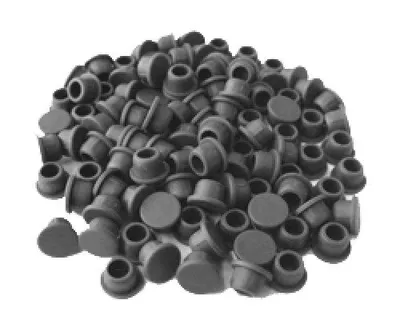 Produktbild von Lamello Clamex Abdeckkappen, schwarz, 5000 Stk. | 335291