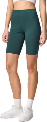 Produktbild von Merry Style Damen Kurze Leggings aus Baumwolle MS10-200 (Smaragdgrün, XL)