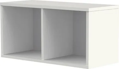 Produktbild von Kerkmann Wandregal Form 4 & Lugano weiss 1 OH 74x32x37 cm
