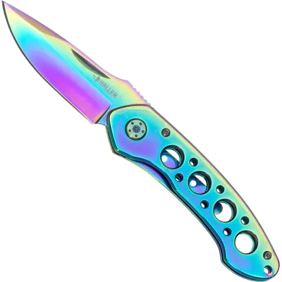 Produktbild von Haller Taschenmesser Taschenme Rainbow Beschichtung