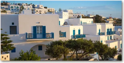 Produktbild von Tulup® Leinwandbild - 140x70 cm - Wandkunst - Drucke auf Leinwand - Leinwanddruck  - Sehenswürdigkeiten & Architektur - Blau - Mykonos Griechenland