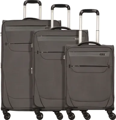 Produktbild von WORLDPACK Trolley-Set "Denver" 50/60/70 cm *dunkelgrau