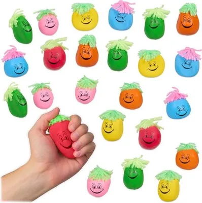 Obrázok produktu pre Stresová loptička 6 cm 24-bal