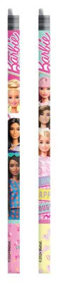 Produktbild von Mattel grauer Barbie-Bleistift mit Radiergummi