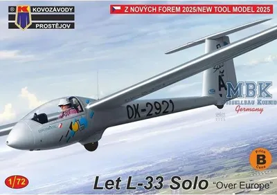 Zdjęcie produktu dla Kovozavody Prostejov KPM72498 Lot L-33 Solo nad Europą