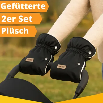 Produktbild von Kinderwagen Handmuff Handschuhe Kinderwagenhandschuh Handwärmer für Kinderwagen