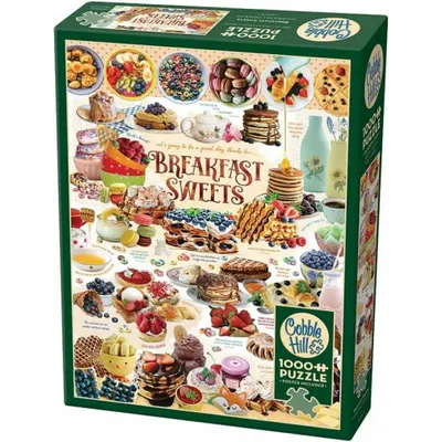 Obrázek produktu pro Sladká snídaně – Puzzle 1000 dílků