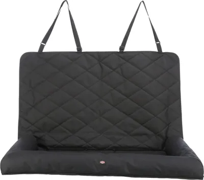 Produktbild von Trixie Autositz-Auflage doppelt 95 × 10 × 50 cm schwarz