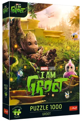 Produktbild von Trefl Premium Plus Quality Marvel Groot, 1000 Stück(e), Videospiel