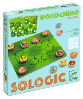 Zdjęcie produktu dla Gra logiczna Woodanimo, Djeco