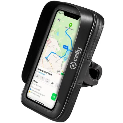Produktbild von Celly RideCase, Handy/Smartphone, Passive Halterung, Motorrad, Schwarz