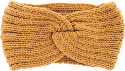 Produktbild von axy Damen Strick Stirnband mit Twist Knoten, Winter Haarband, Headband gestrickt Haarband