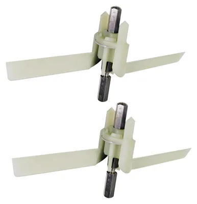 Produktbild von Durchlaufschnitzlerflügel Set 2x Bosch 00091027 Mitnehmer Ausräumflügel für Küchenmaschine