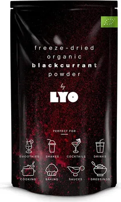 Obrázok produktu pre Lyofoodprášok z čiernych ríbezlí, 50 g