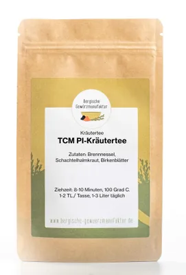 Produktbild von TCM PI-Kräutertee mit Brennnesseln, Birkenblättern und Schachtelhalm
