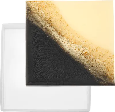 Produktbild von Motivbackform Epoxidharzformen groß, Tablettgussformen, Silikonformen Tablett, Silikonformen, Epoxidharzformen für Obsttablett, Teetablett, Heimdekora