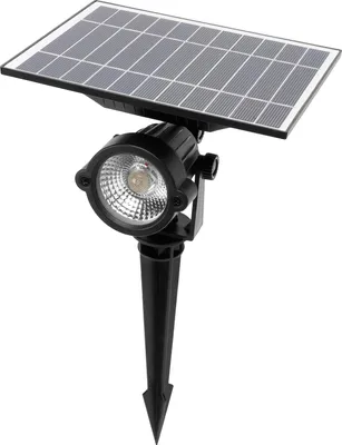 Obrázek produktu pro Zahradní svítidlo 10 W, IP65, solární, venkovní osvětlení pro zahradu, dvůr a krajinářskou architekturu