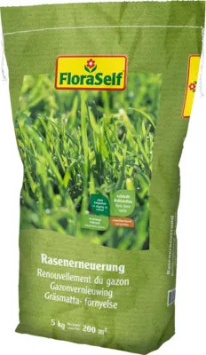 Produktbild von Nachsaatrasen FloraSelf Rasenerneuerung 5 kg für 200 m²