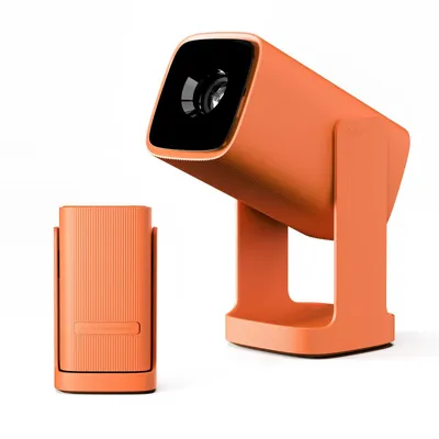 Produktbild von Wanbo Cube 1 Orange Projektor 720p Android TV 11 Wi-Fi Bluetooth 350 ANSI