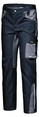 Produktbild von Sir Safety FUSION STRETCH Arbeitshose Herren mit verstärkten Nähten, 52, Marine/Grau