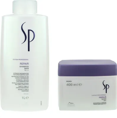 Produktbild von Wella SP Repair Shampoo 1000ml + Mask 400ml