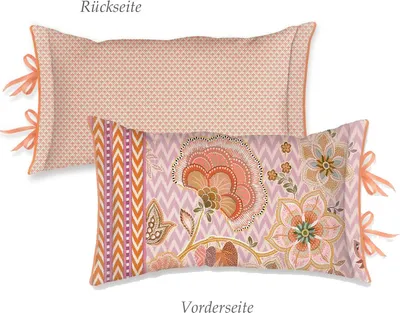 Produktbild von Pip Studio Zierkissen Hakuna Farbe Lila Größe 35x60