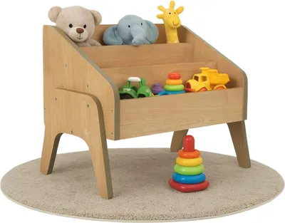 Produktbild von Mein-Regal Bücherregal MILL Bücherbox Aufbewahrungsbox MDF Eiche natur 55x34x45 cm