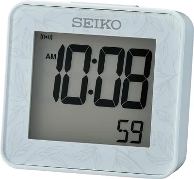 Immagine prodotto di Seiko QHL097L Sveglia digitale con cronometro al quarzo Azzurro
