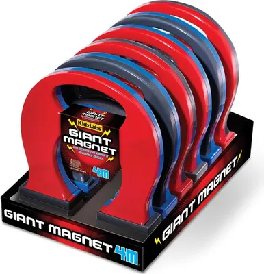 Produktbild von 4m Riesenmagnet Rot Kinder Rot One Size
